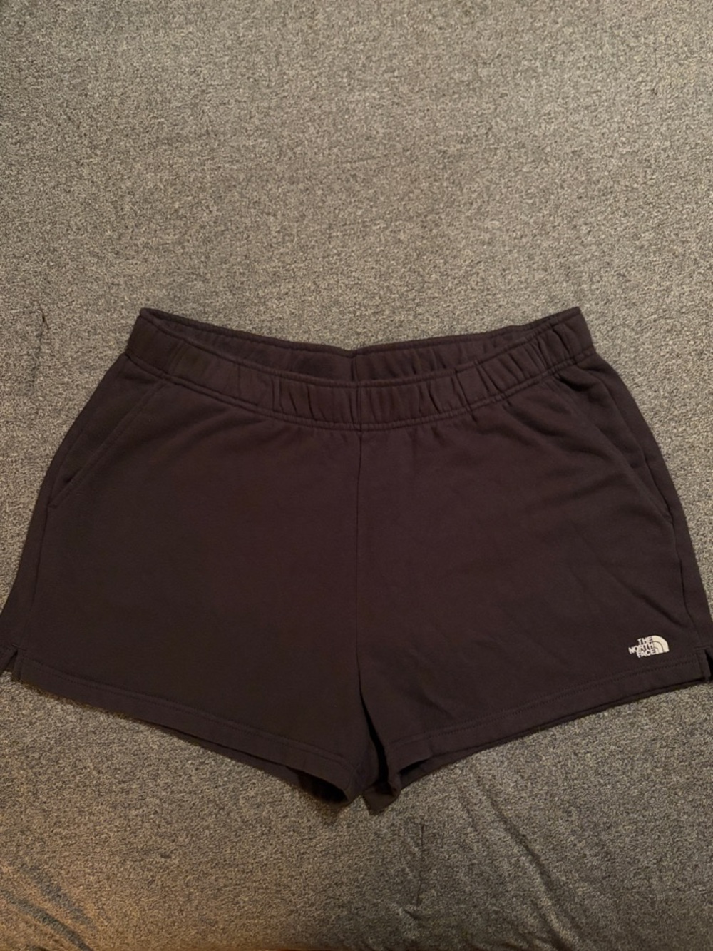 North Face Women's Black Soft Fleece Pull-On Shorts